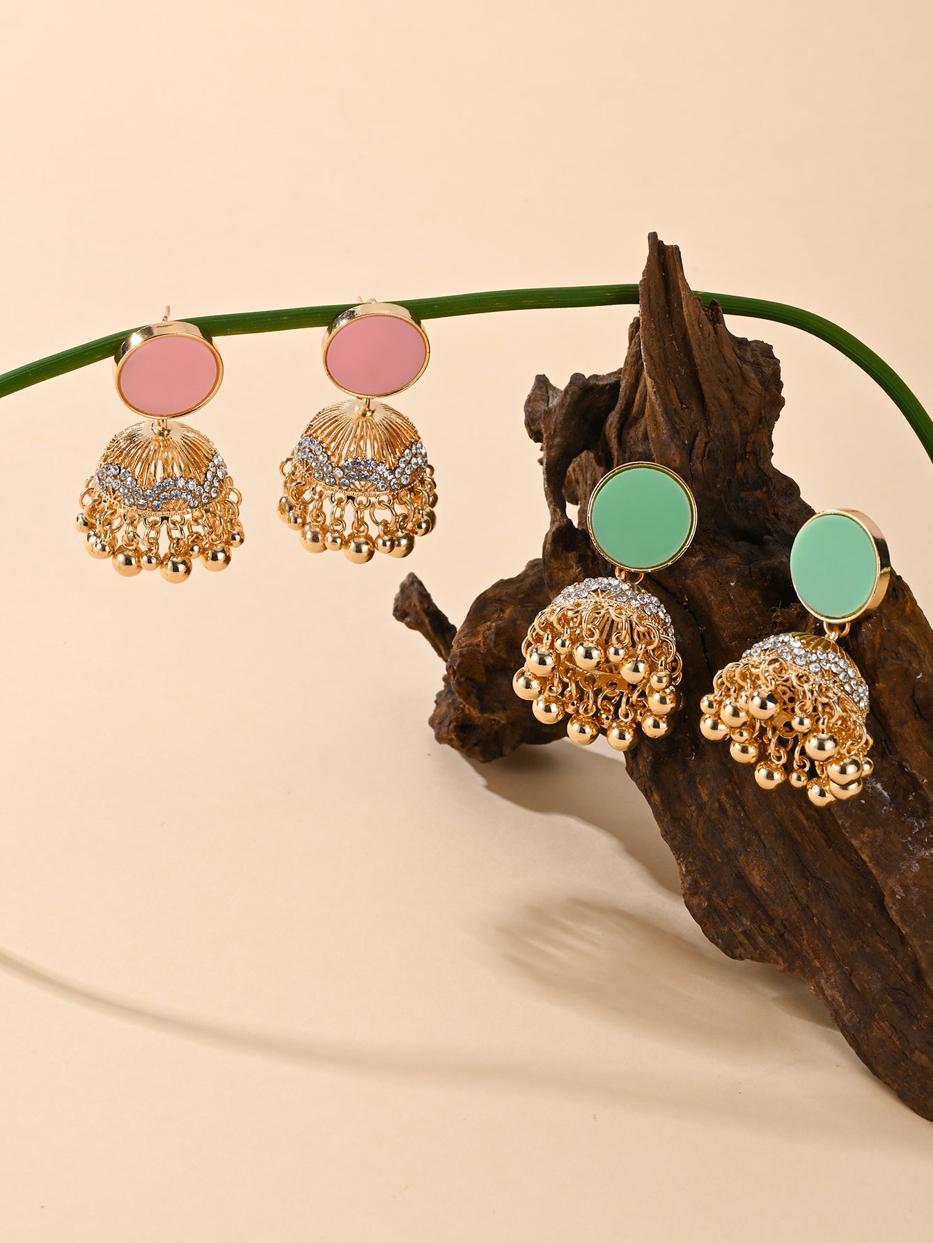 BB0024  Jhumka Earrings Ethnic Earrings Vintage Earrings