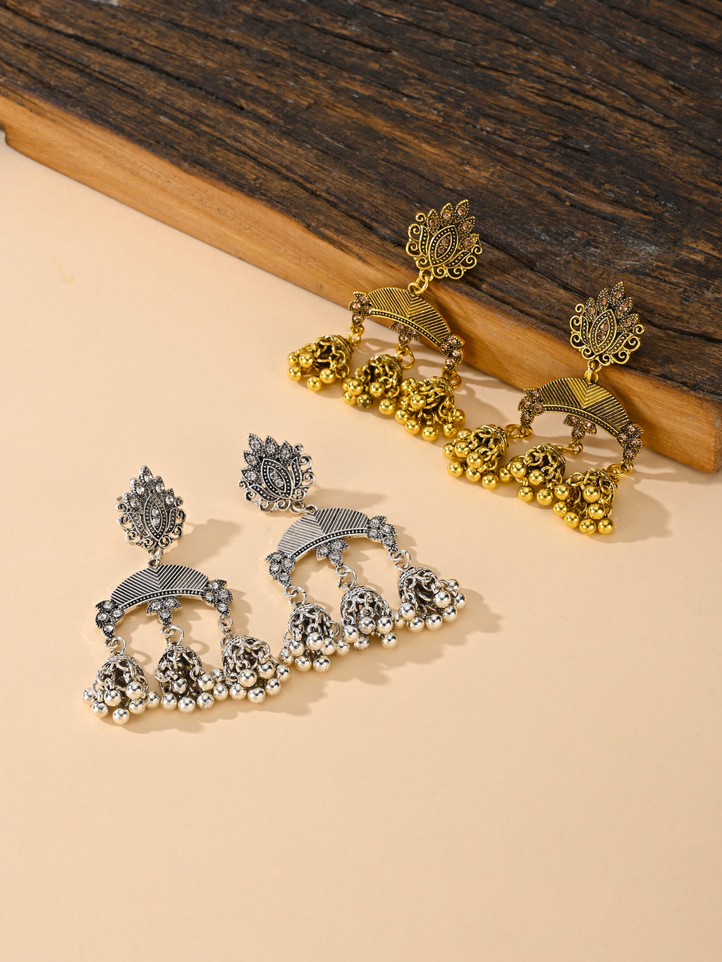 BB0025  Jhumka Earrings Ethnic Earrings Vintage Earrings