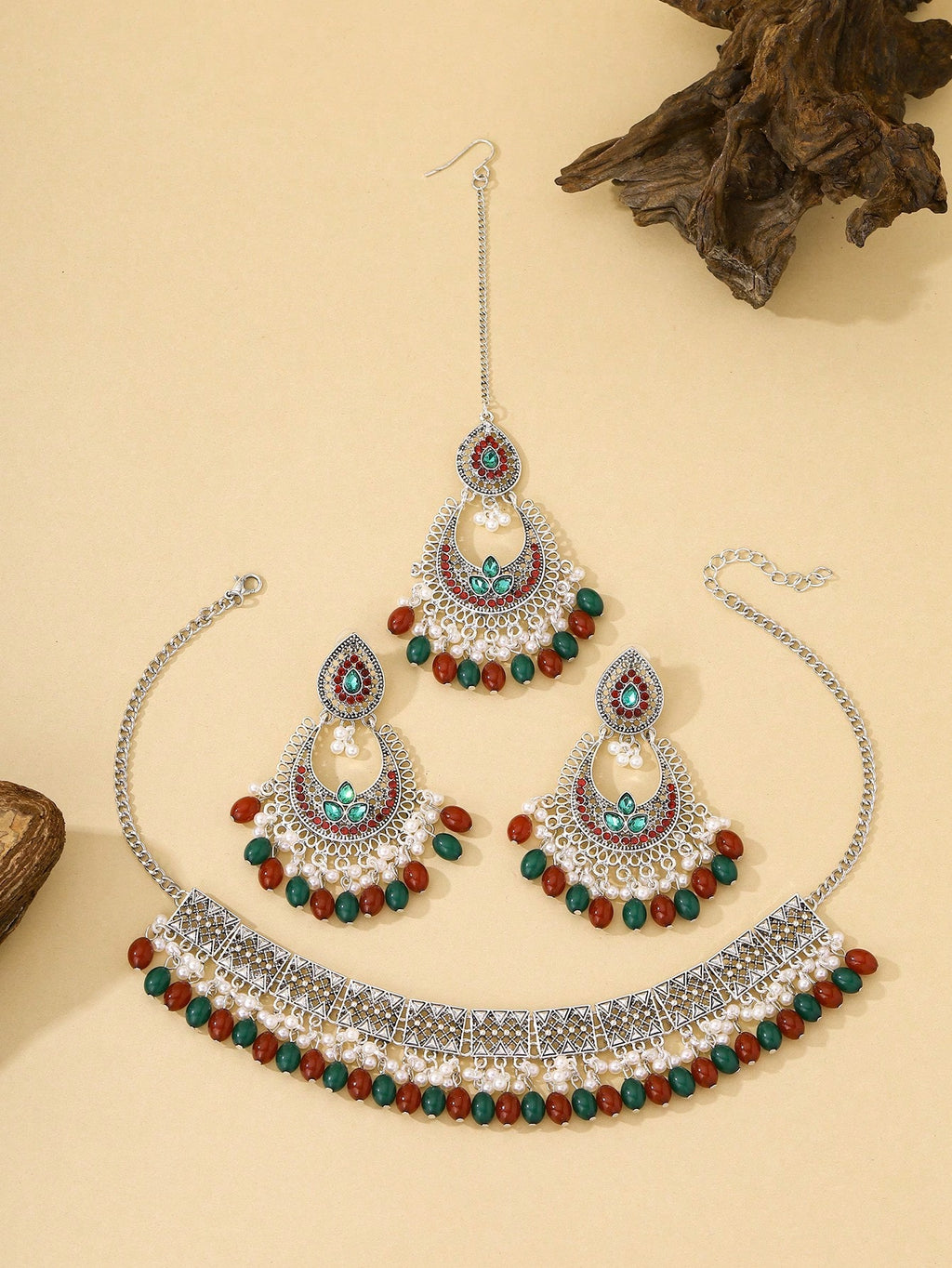 BB0039 Kundan Necklace set for outfits Jewelry set Chocker set for Wendding