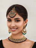 BB0039 Kundan Necklace set for outfits Jewelry set Chocker set for Wendding
