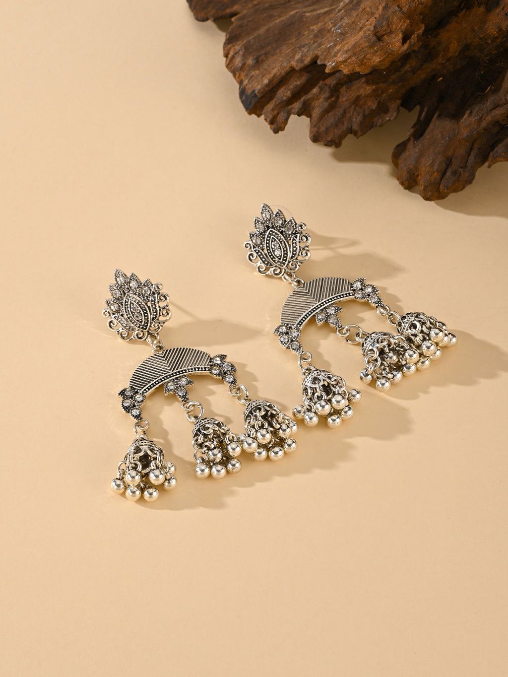 BB0025  Jhumka Earrings Ethnic Earrings Vintage Earrings