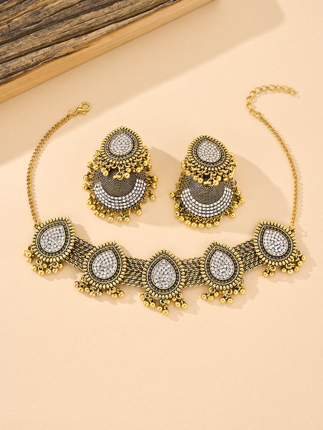 BB0063 Kundan Necklace set for outfits Jewelry set Chocker set for Woman