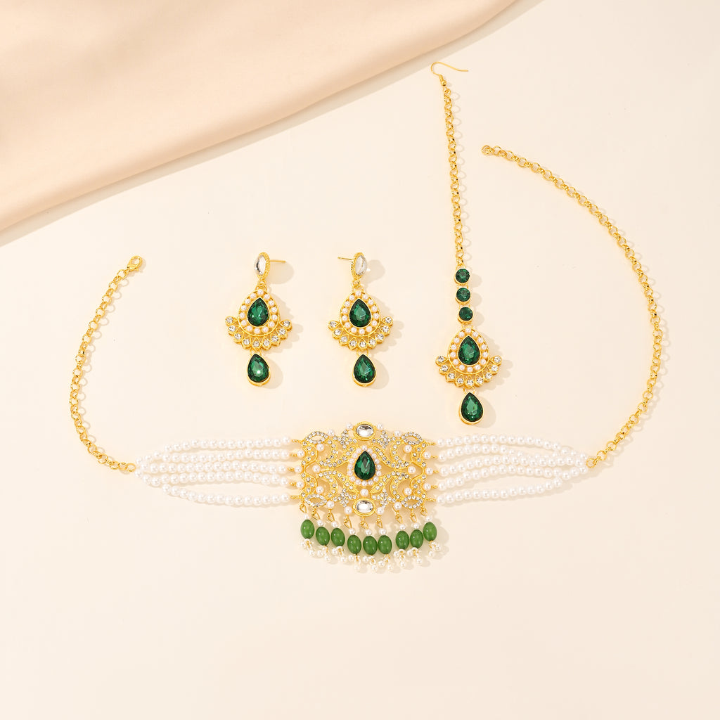 BB0061 Kundan Necklace set for outfits Jewelry set Chocker set for Woman