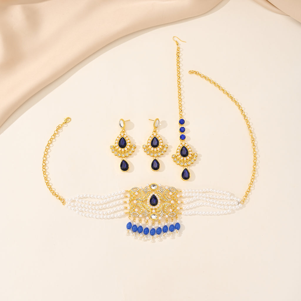 BB0061 Kundan Necklace set for outfits Jewelry set Chocker set for Woman