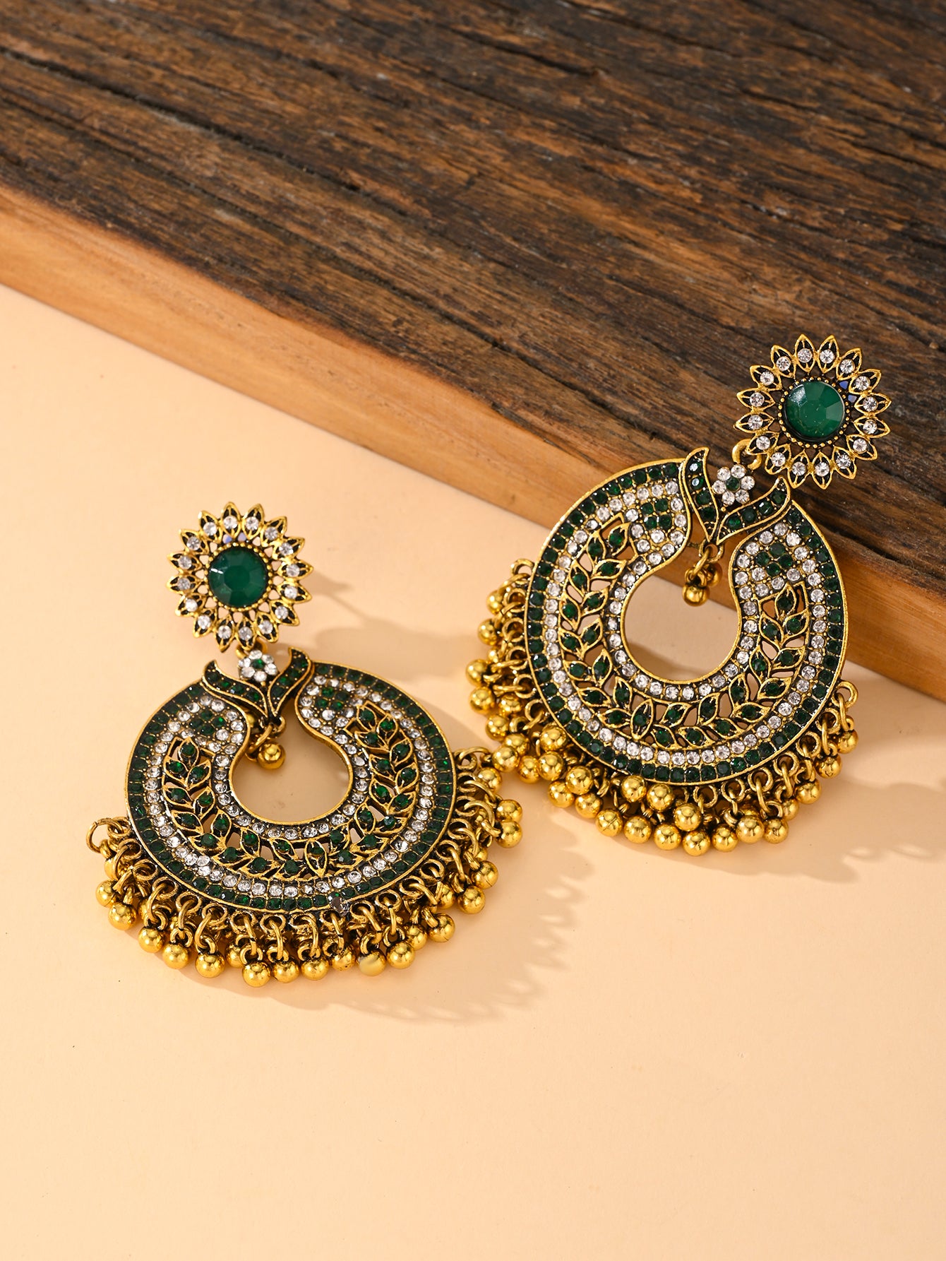 BB0027 Hoops Jhumka Earrings Ethnic Earrings Vintage Earrings