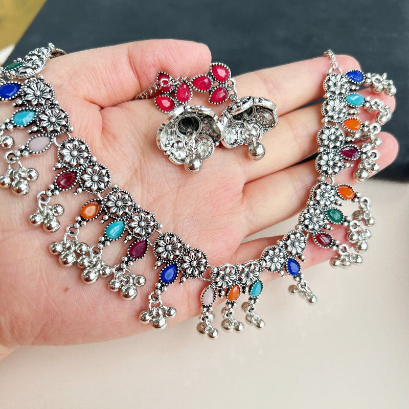 BB0042 Simple Necklace set for outfits Jewelry set Chocker set for Woman