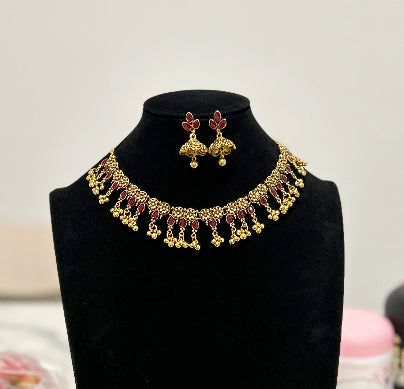 BB0042 Simple Necklace set for outfits Jewelry set Chocker set for Woman