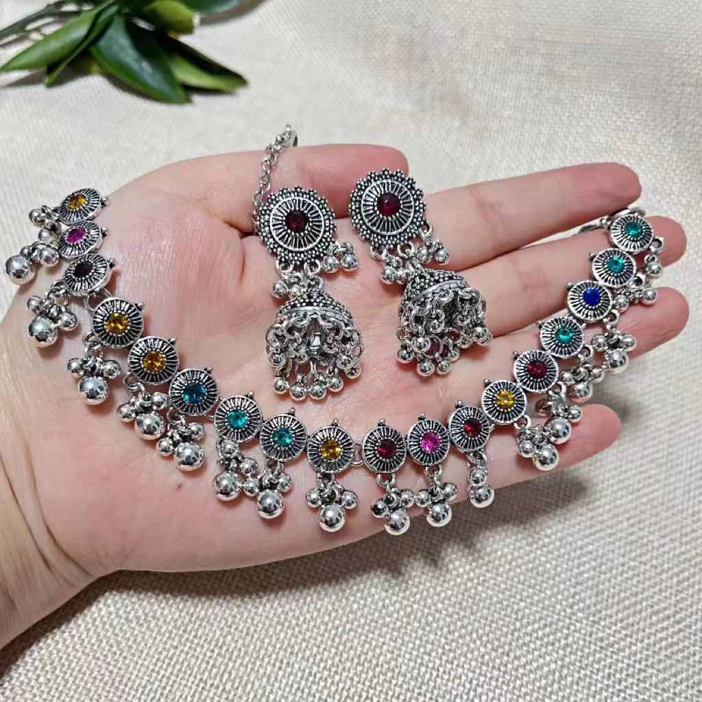 BB0044 Simple Necklace set for outfits Jewelry set Chocker set for Woman
