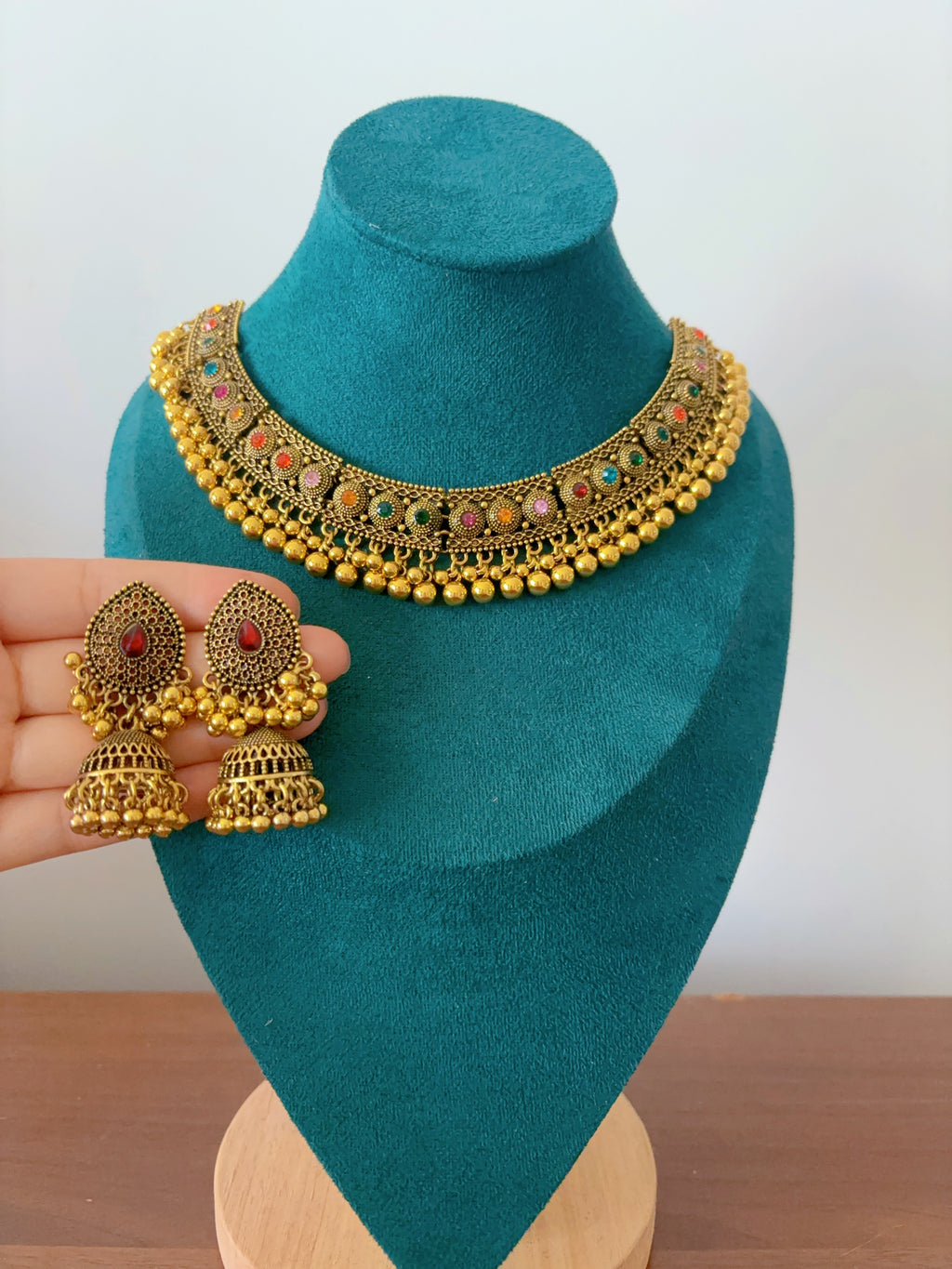 BB0016 Necklace set for outfits Jewelry set Chocker set for Woman