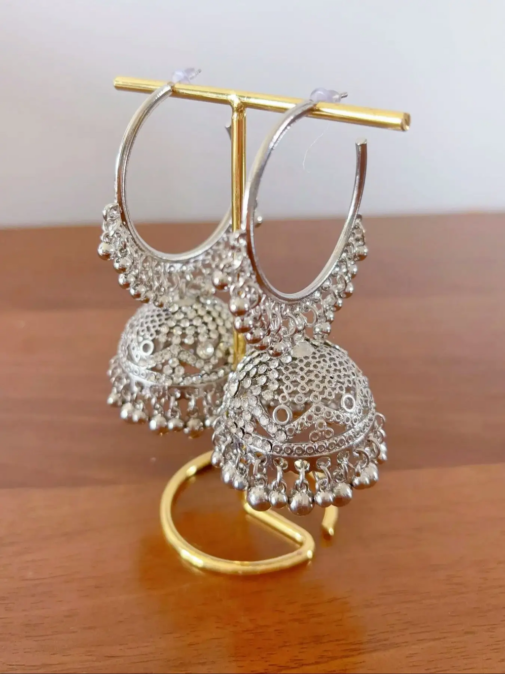 BB0026 Hoops Jhumka Earrings Ethnic Earrings Vintage Earrings