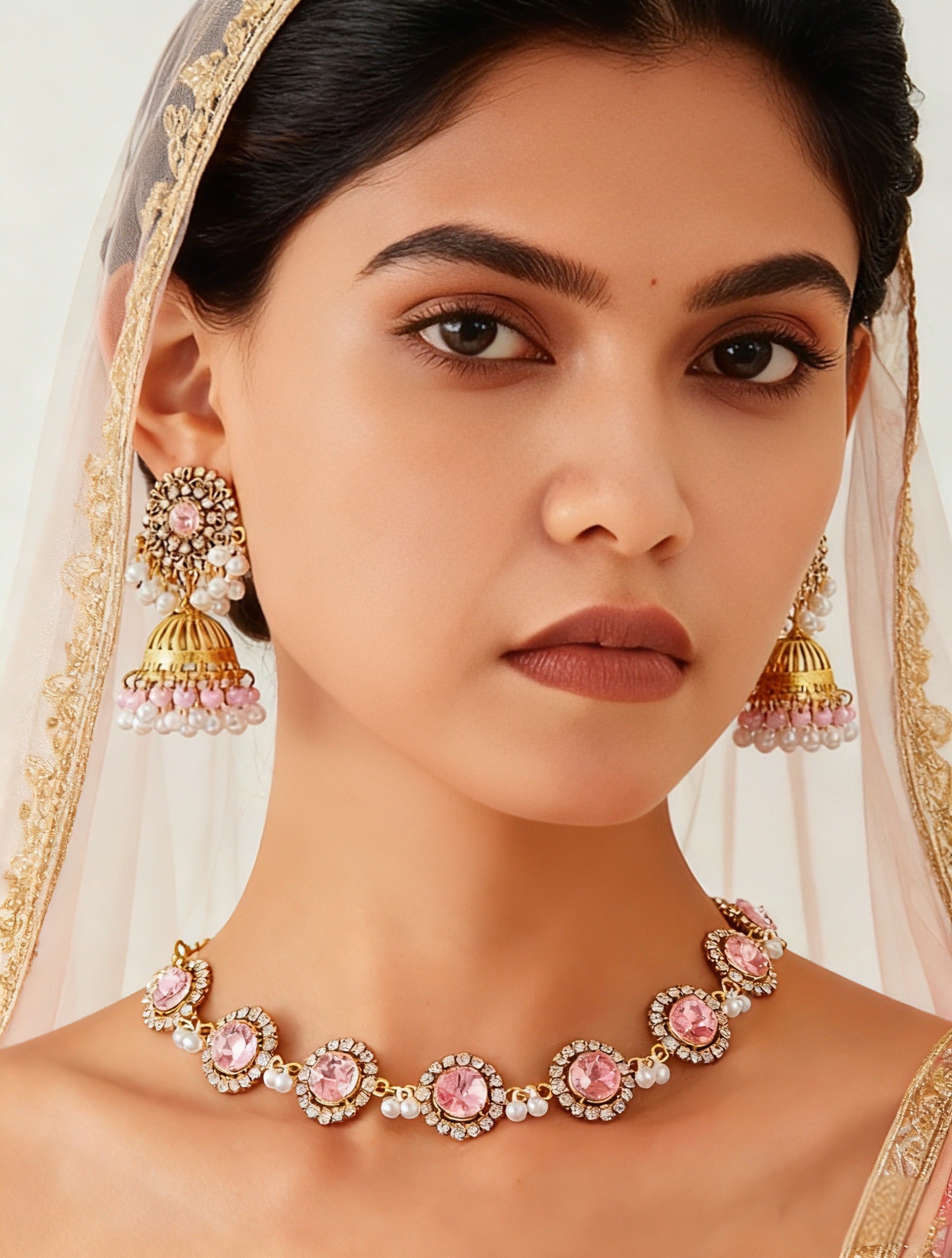 BB0037 Necklace set for outfits Jewelry set Chocker set for Woman