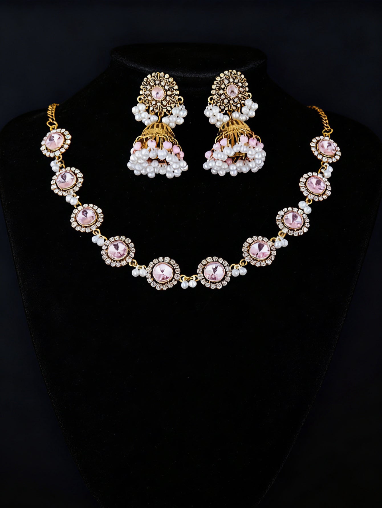 BB0037 Necklace set for outfits Jewelry set Chocker set for Woman