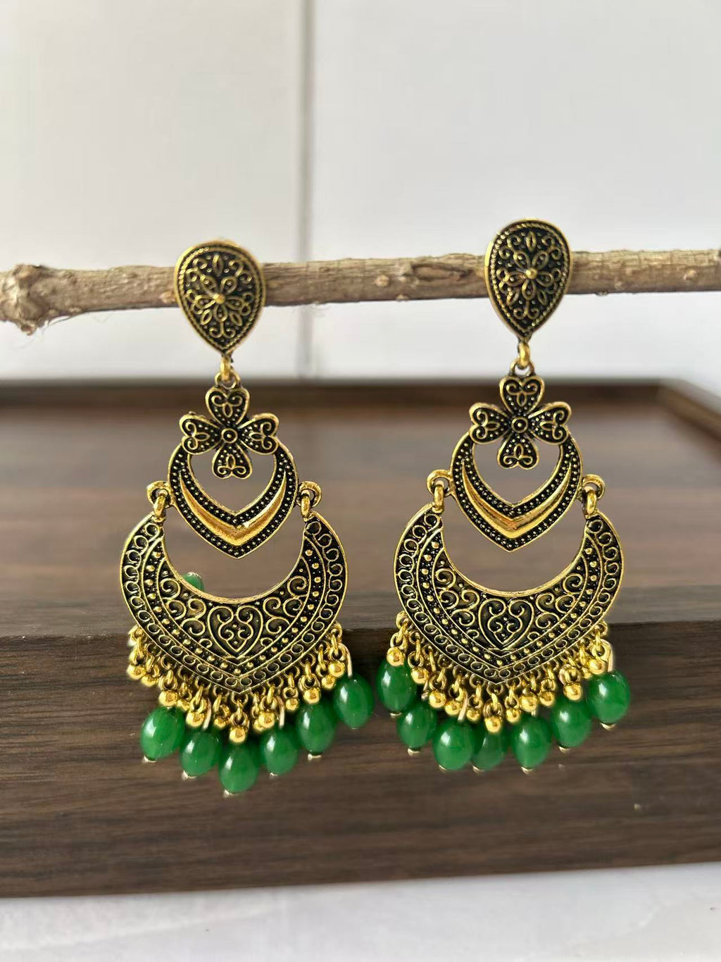 BB001 Jhumka Earrings Vintage Earrings for Woman