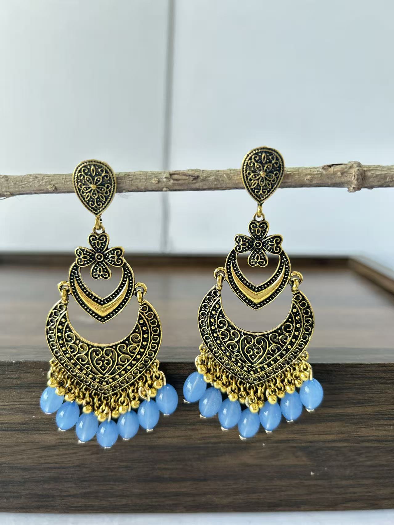 BB001 Jhumka Earrings Vintage Earrings for Woman