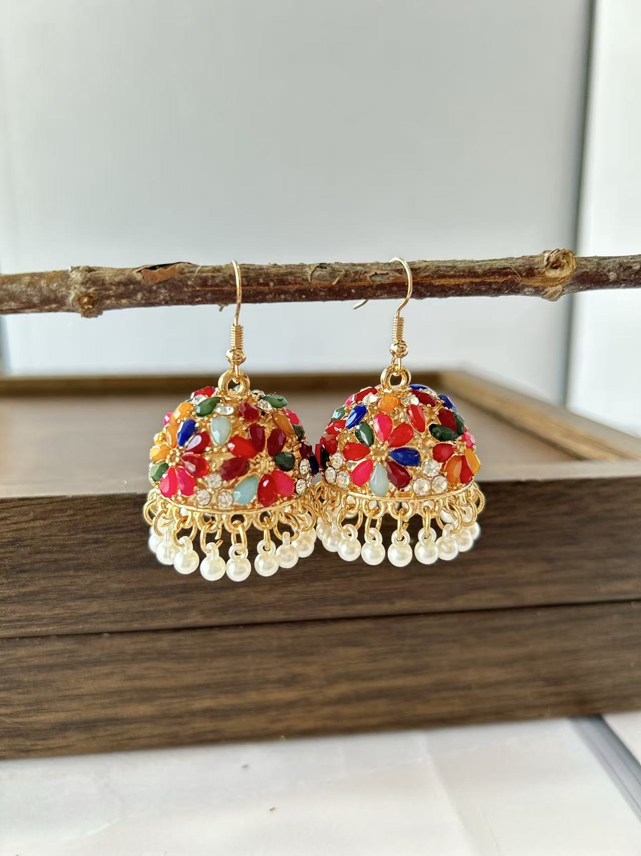 BB002 Jhumka Earrings Vintage Earrings for Woman