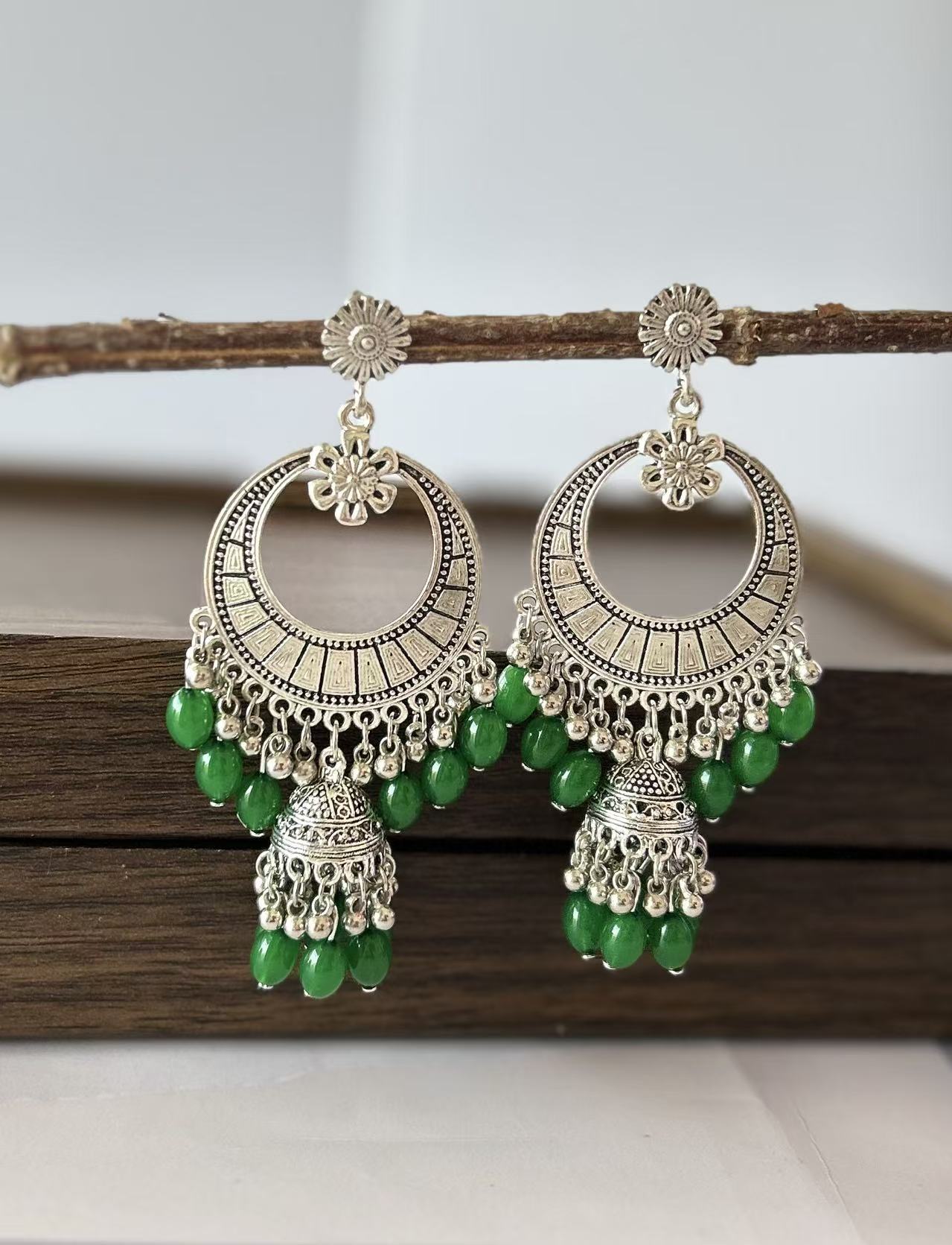BB003 Jhumka Earrings Vintage Earrings for Woman