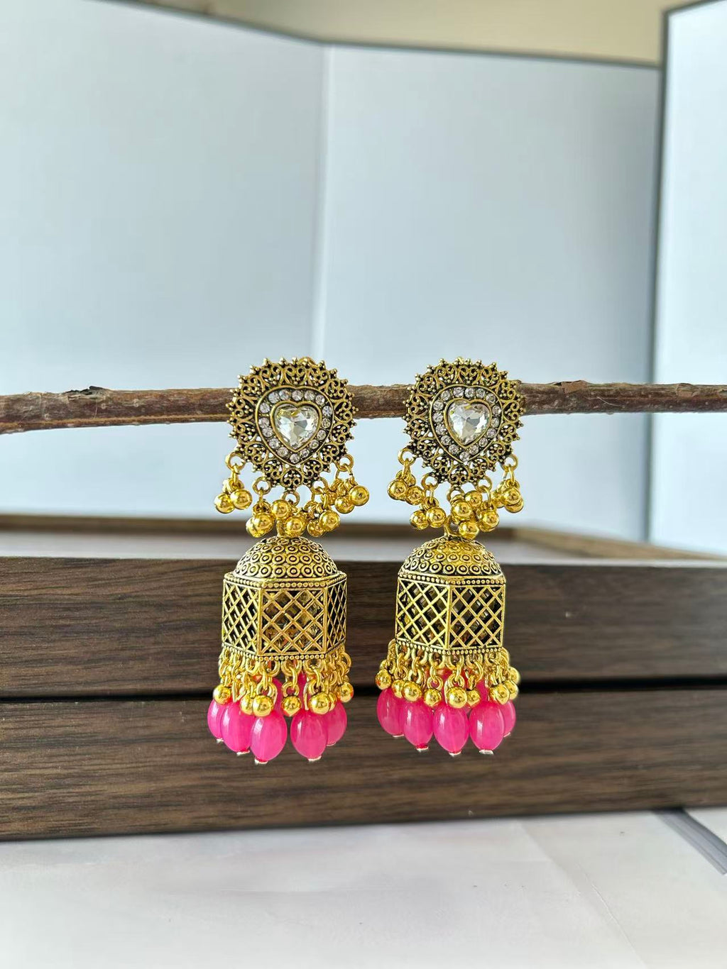 BB004 Jhumka Earrings Vintage Earrings for Woman