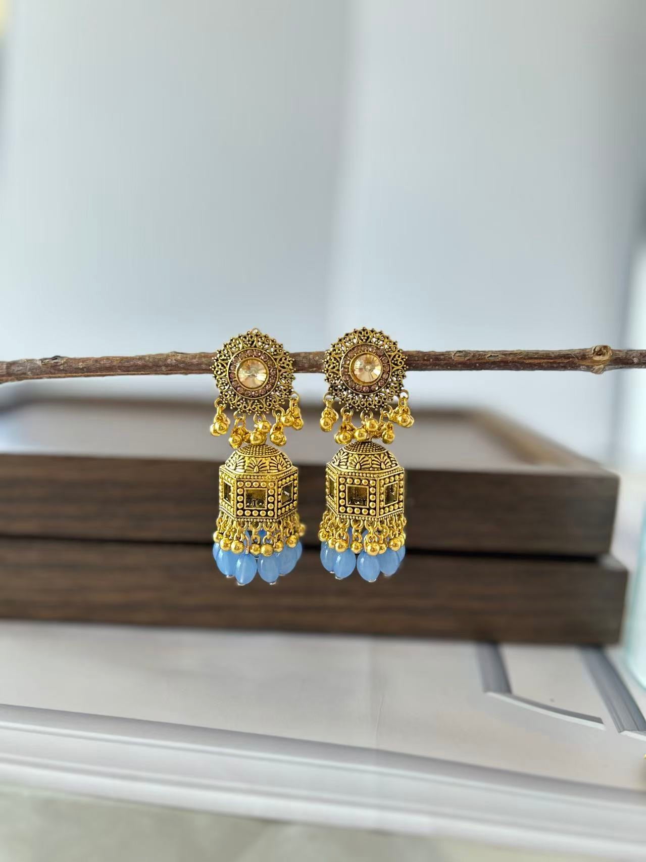 BB004 Jhumka Earrings Vintage Earrings for Woman