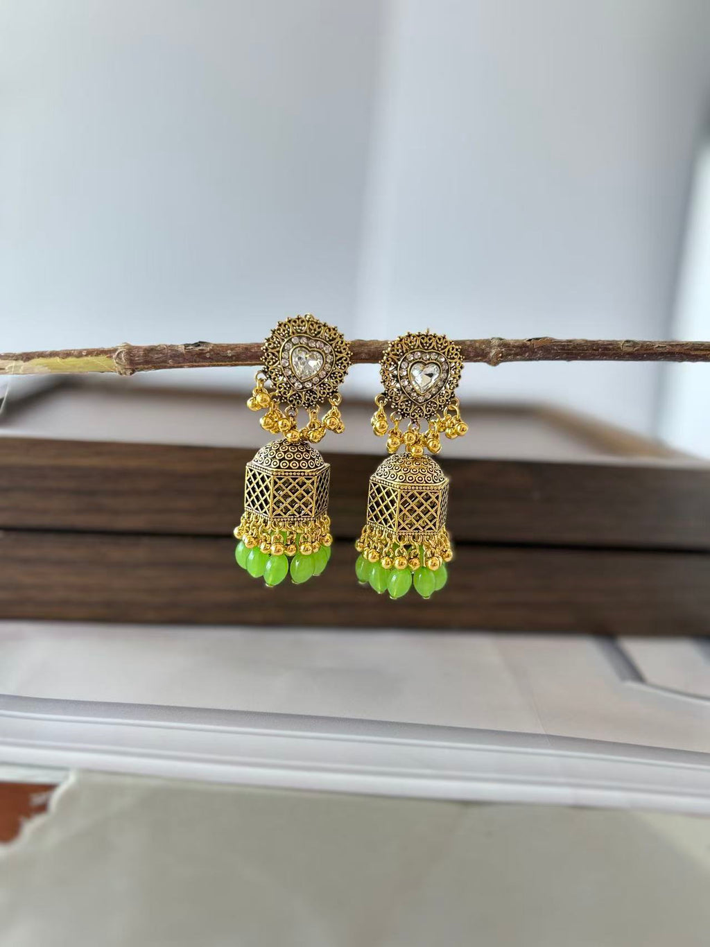 BB004 Jhumka Earrings Vintage Earrings for Woman