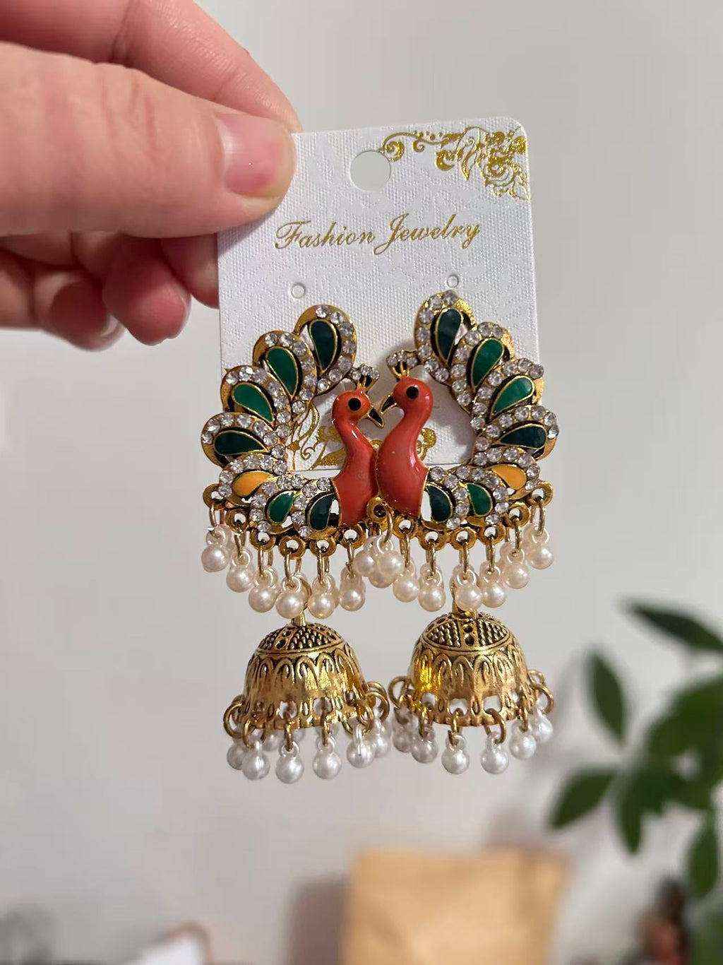 BB007 Jhumka Earrings Vintage Earrings Ethni Jewelry for Woman