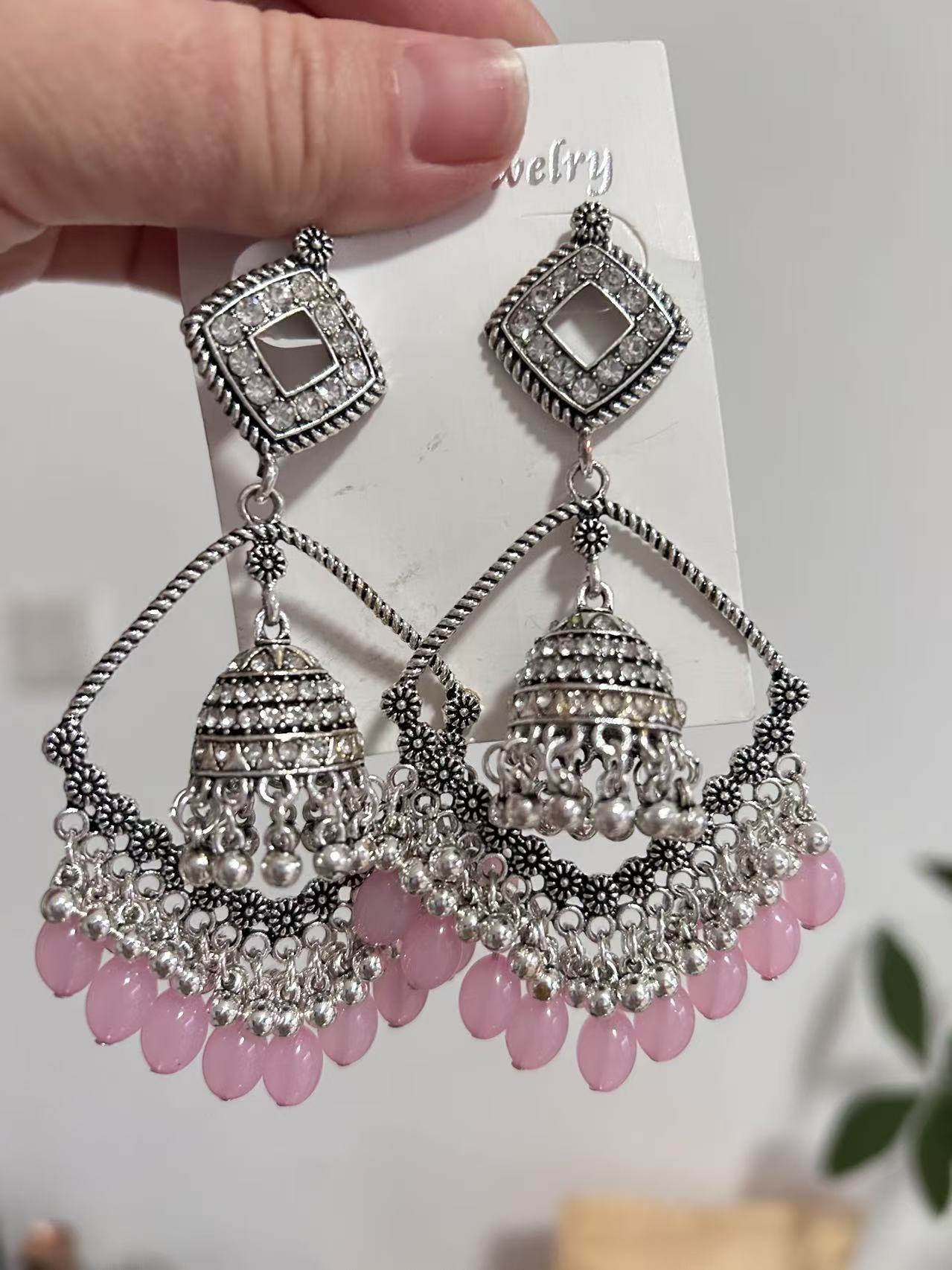 BB007 Jhumka Earrings Vintage Earrings Ethni Jewelry for Woman