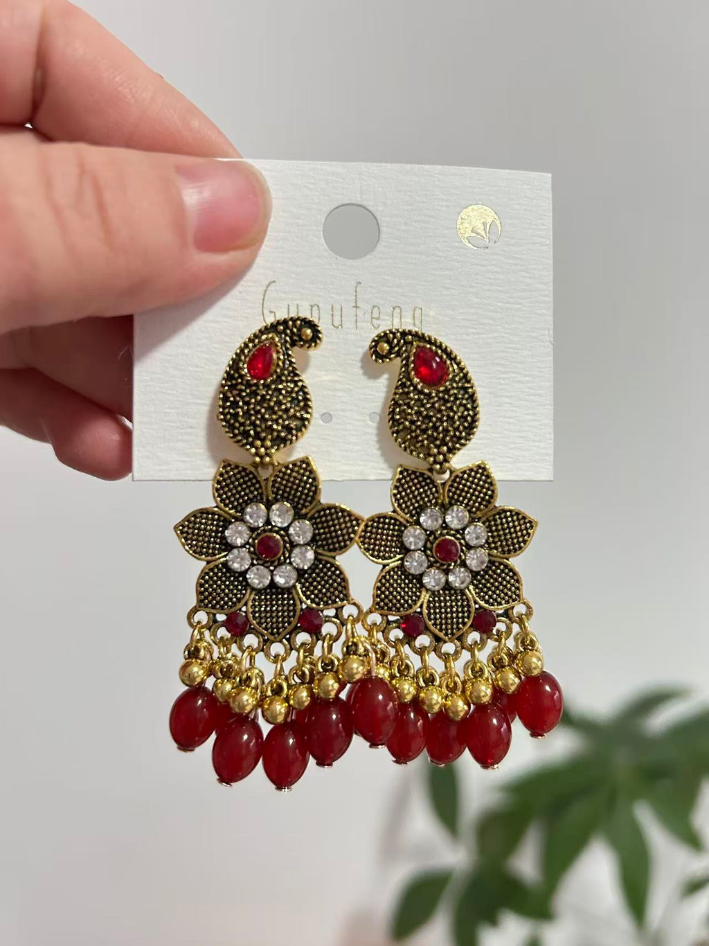 BB007 Jhumka Earrings Vintage Earrings Ethni Jewelry for Woman