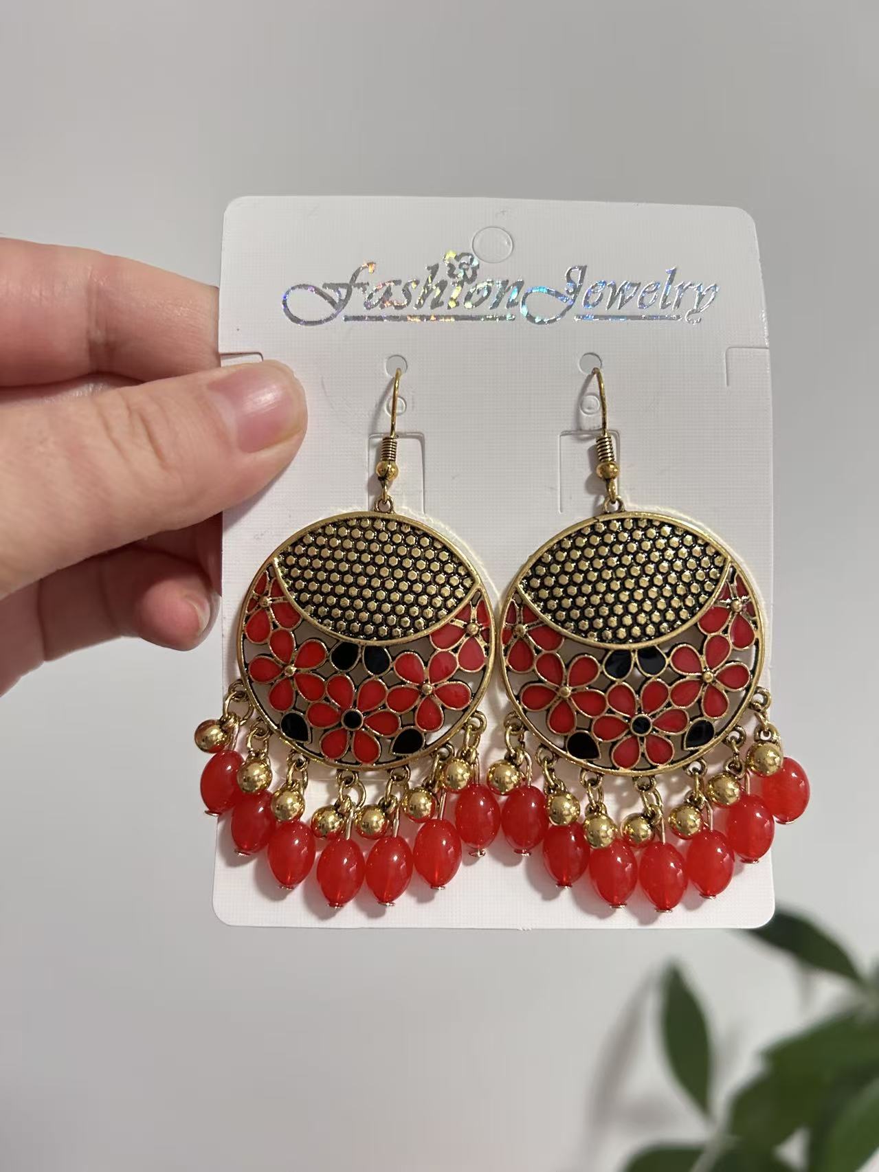 BB0015 Jhumka Earrings Vintage Earrings
