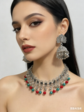 BB008 Necklace sets Jewelry sets for Woman Oxidized Simple chocker sets