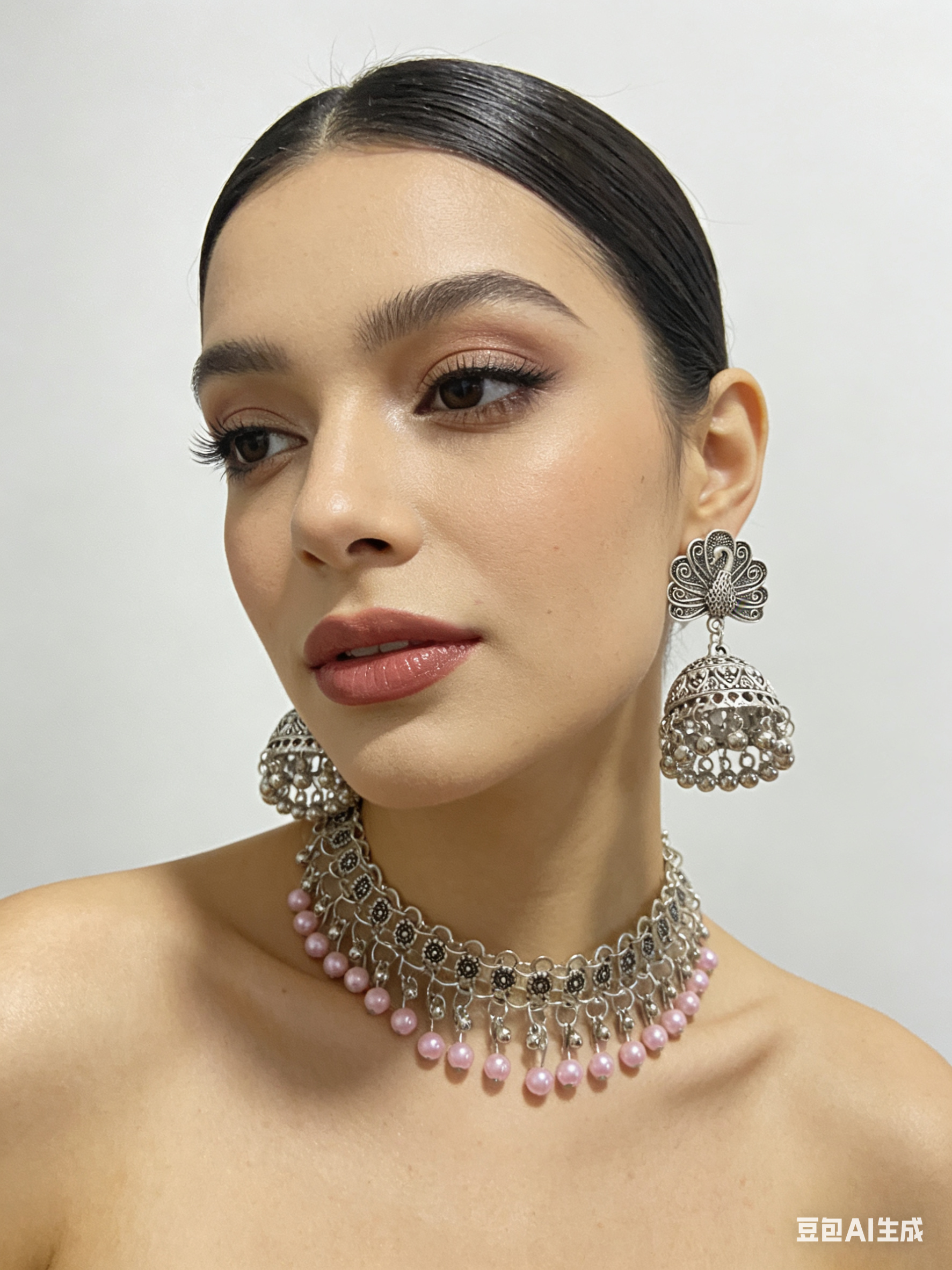 BB008 Necklace sets Jewelry sets for Woman Oxidized Simple chocker sets