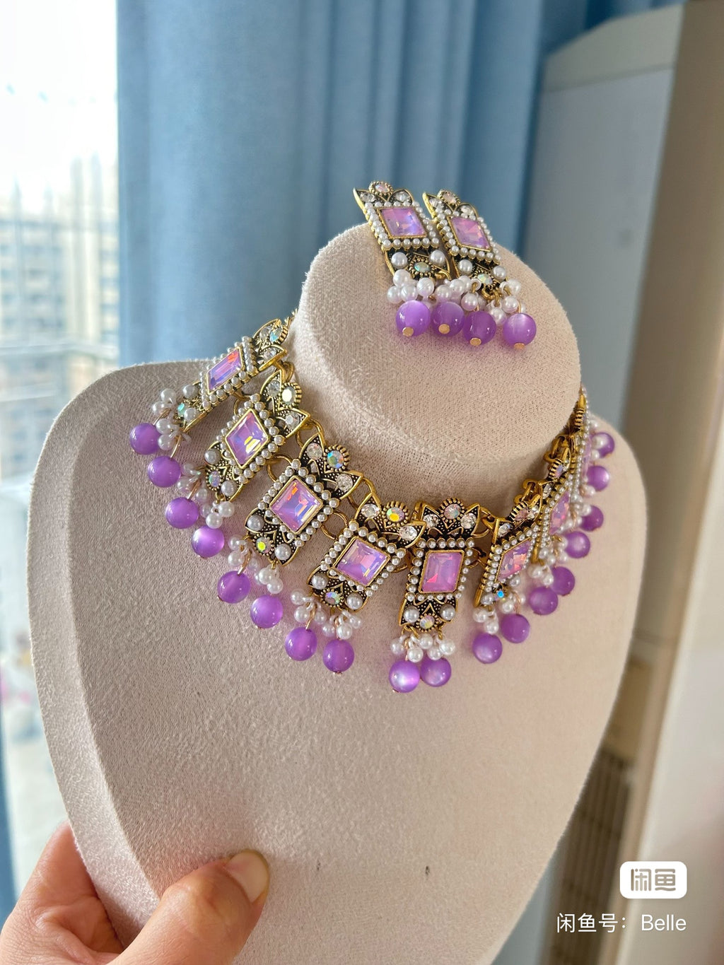 BB0033 Necklace set for outfits Jewelry set Chocker set for Woman