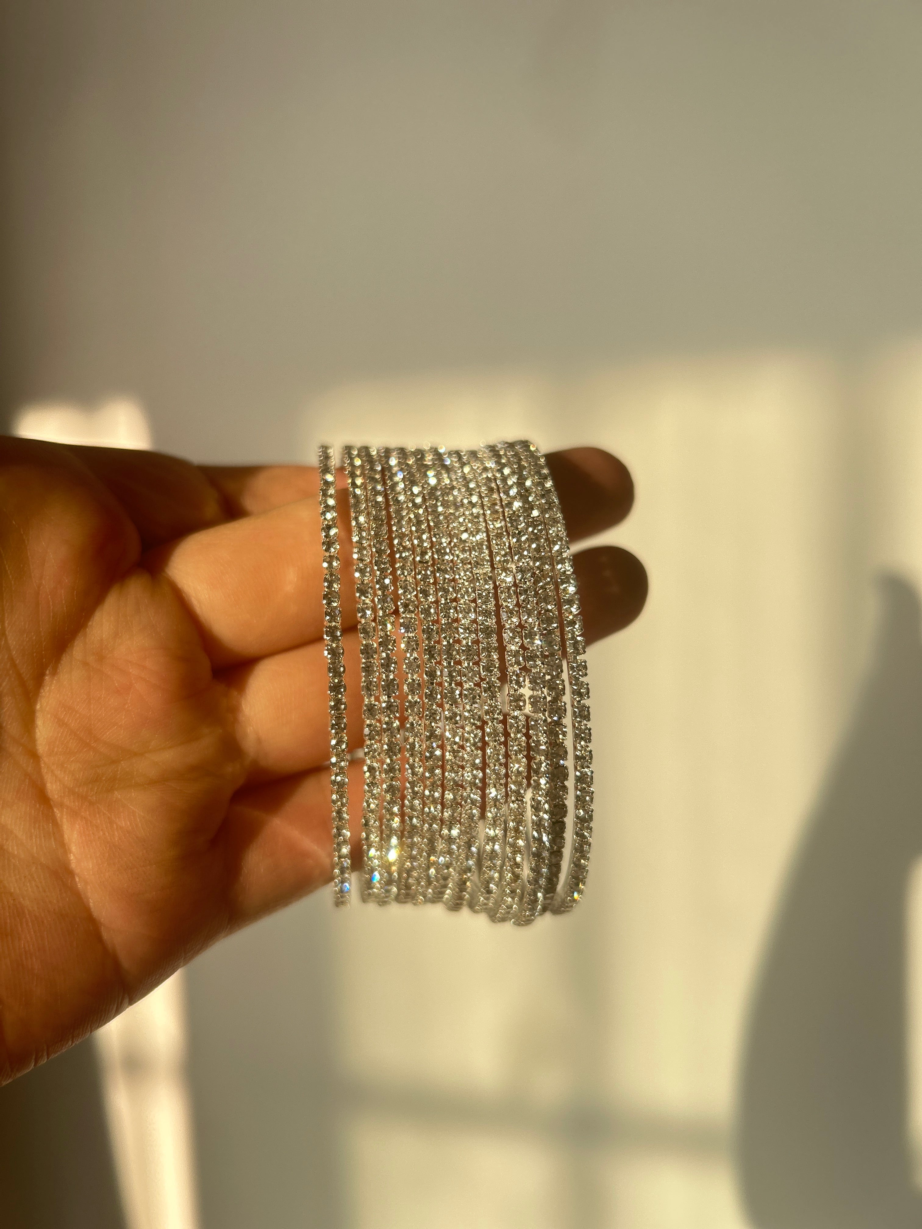 BB0045 12pcs Stone bangles sets bracelet for Woman