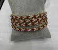 BB0056 4pcs CZ Zircon bangles sets bracelet for Woman