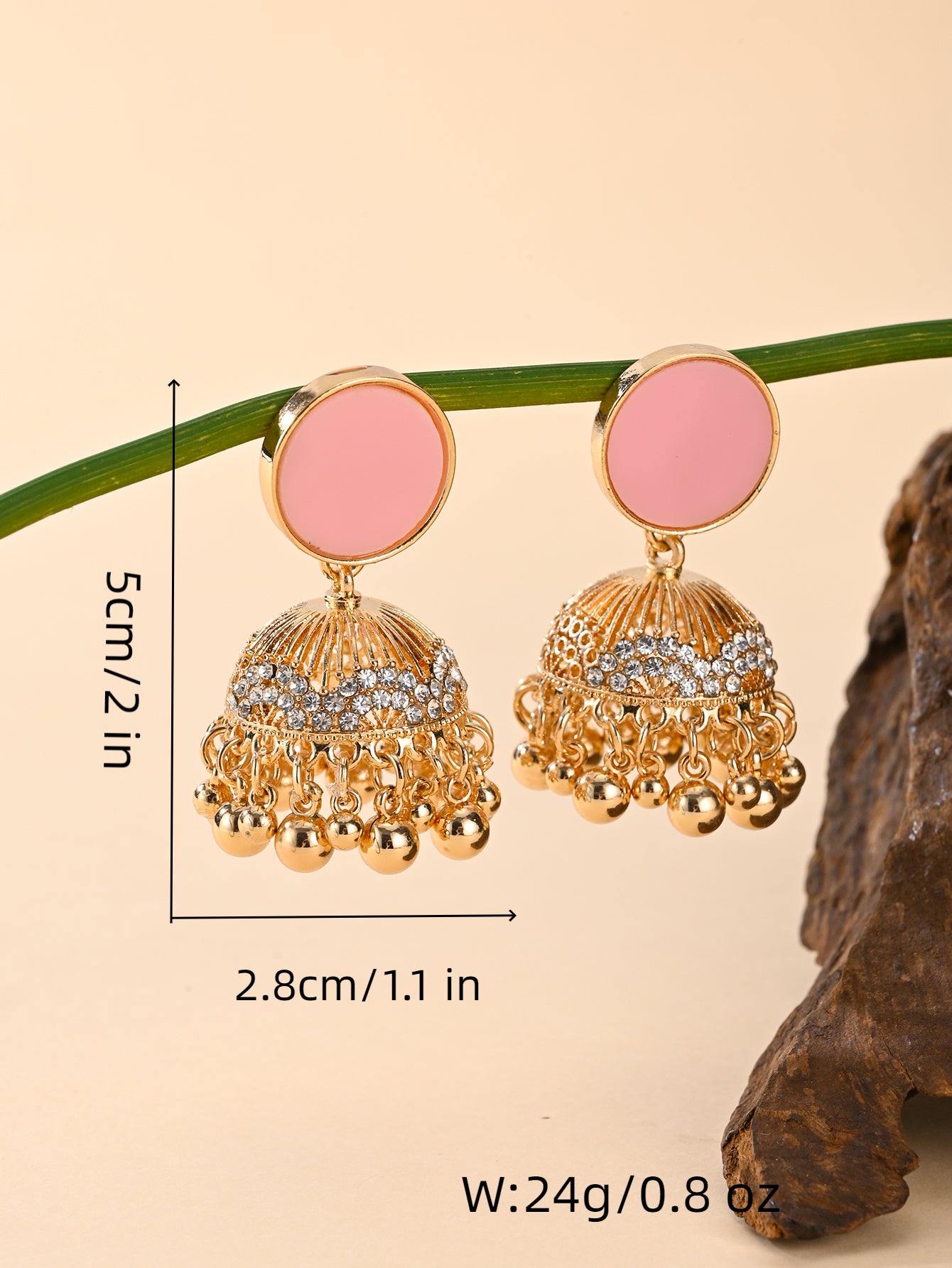 BB0024  Jhumka Earrings Ethnic Earrings Vintage Earrings