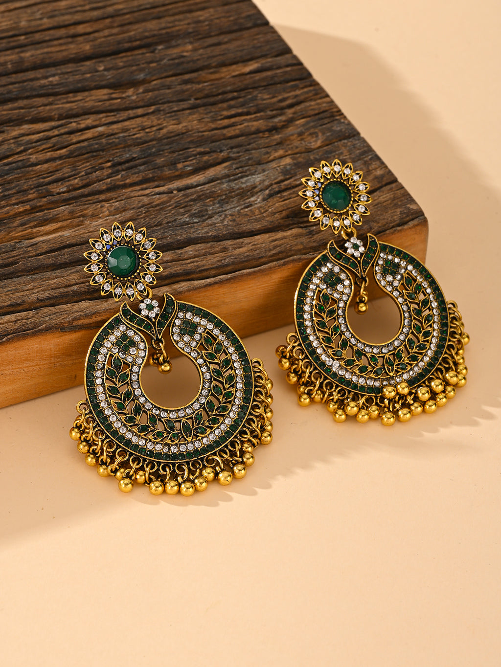 BB0027 Hoops Jhumka Earrings Ethnic Earrings Vintage Earrings
