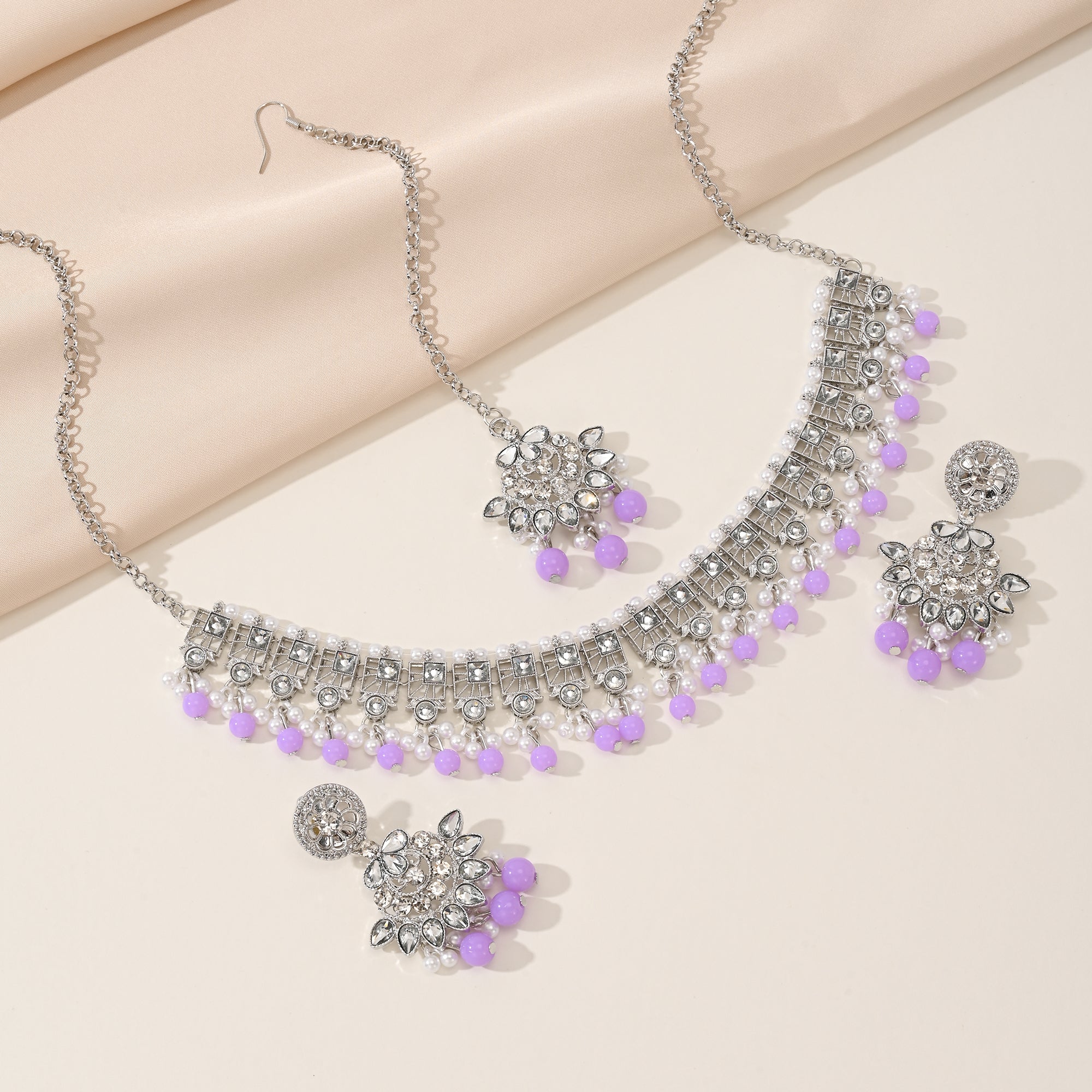 BB0040 Kundan Necklace set for outfits Jewelry set Chocker set for Woman