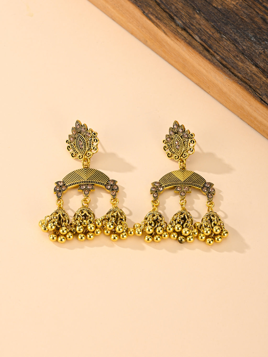 BB0025  Jhumka Earrings Ethnic Earrings Vintage Earrings