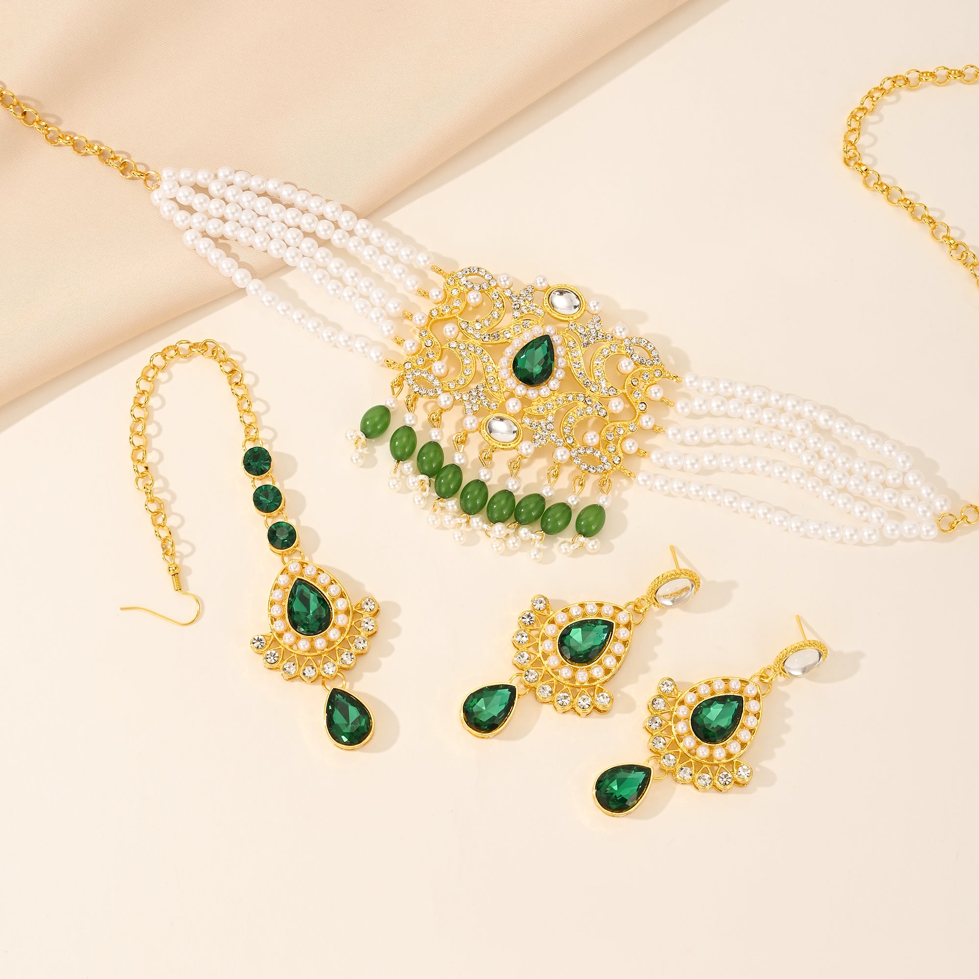 BB0061 Kundan Necklace set for outfits Jewelry set Chocker set for Woman