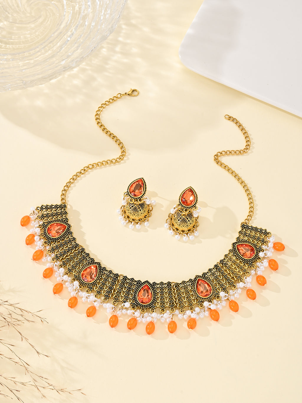 BB0060 Simple Necklace set for outfits Jewelry set Chocker set for Woman