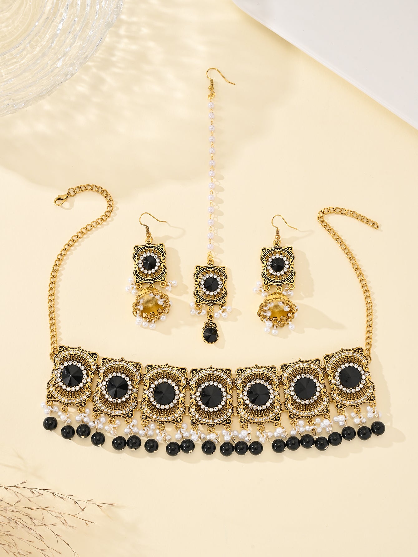 BB0058 Simple Necklace set for outfits Jewelry set Chocker set for Woman