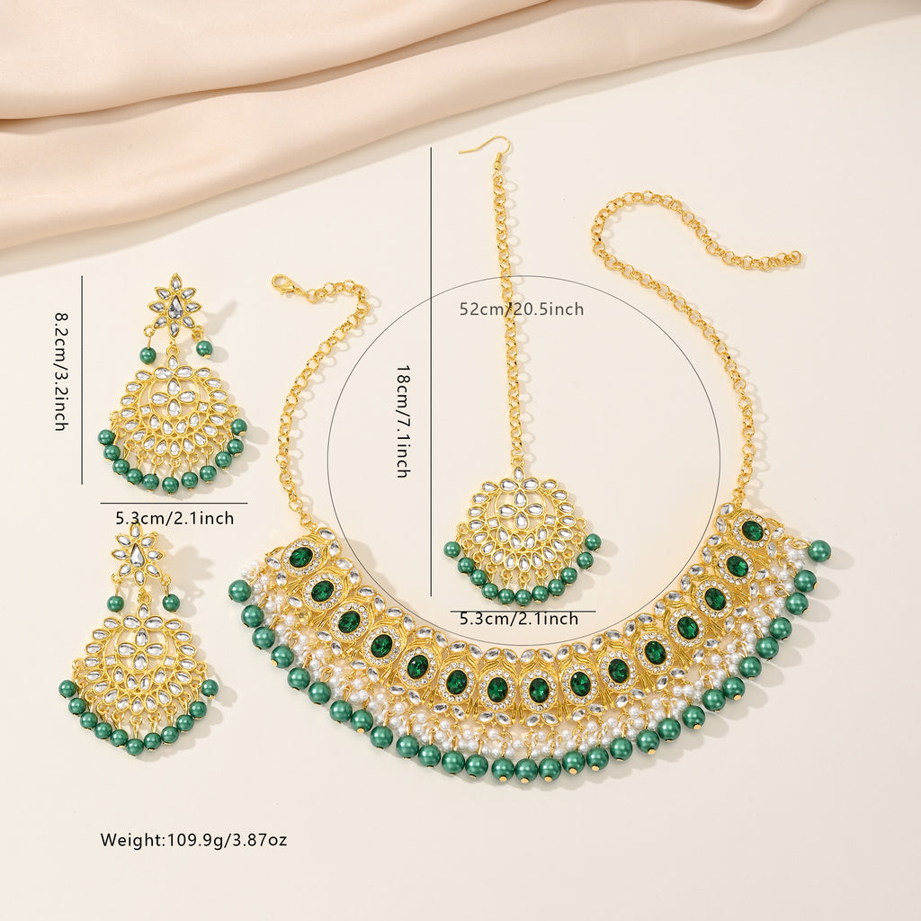 BB0041 Kundan Necklace set for outfits Jewelry set Chocker set for Woman