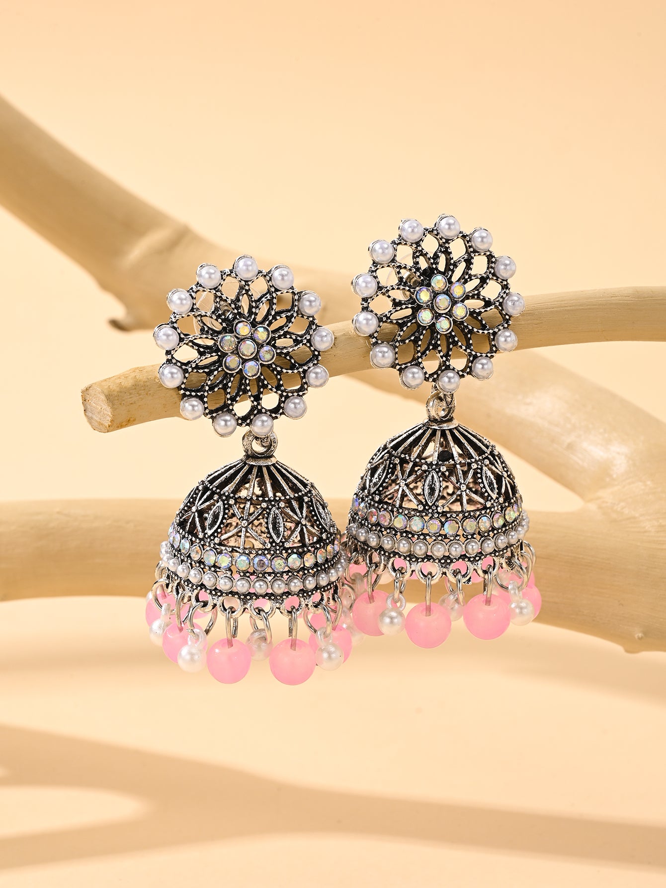 BB0057 Hoops Jhumka Earrings Ethnic Earrings Vintage Earrings