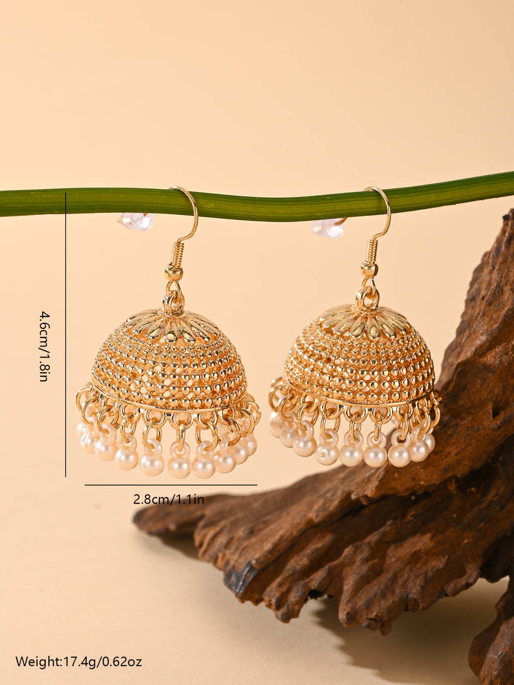 BB0028 Hoops Jhumka Earrings Ethnic Earrings Vintage Earrings