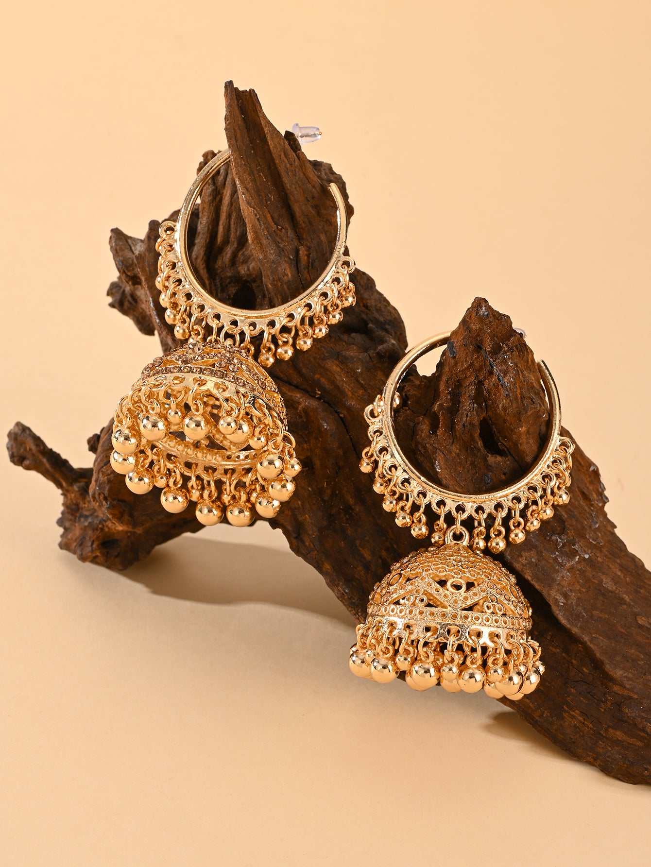 BB0026 Hoops Jhumka Earrings Ethnic Earrings Vintage Earrings