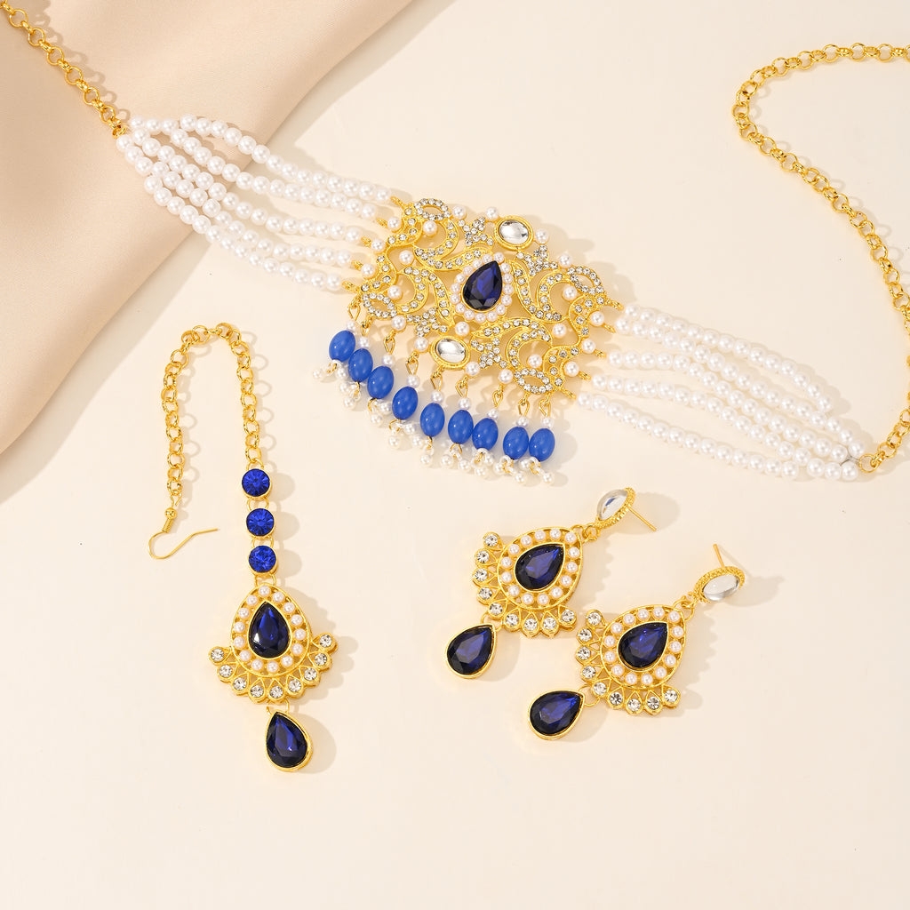 BB0061 Kundan Necklace set for outfits Jewelry set Chocker set for Woman
