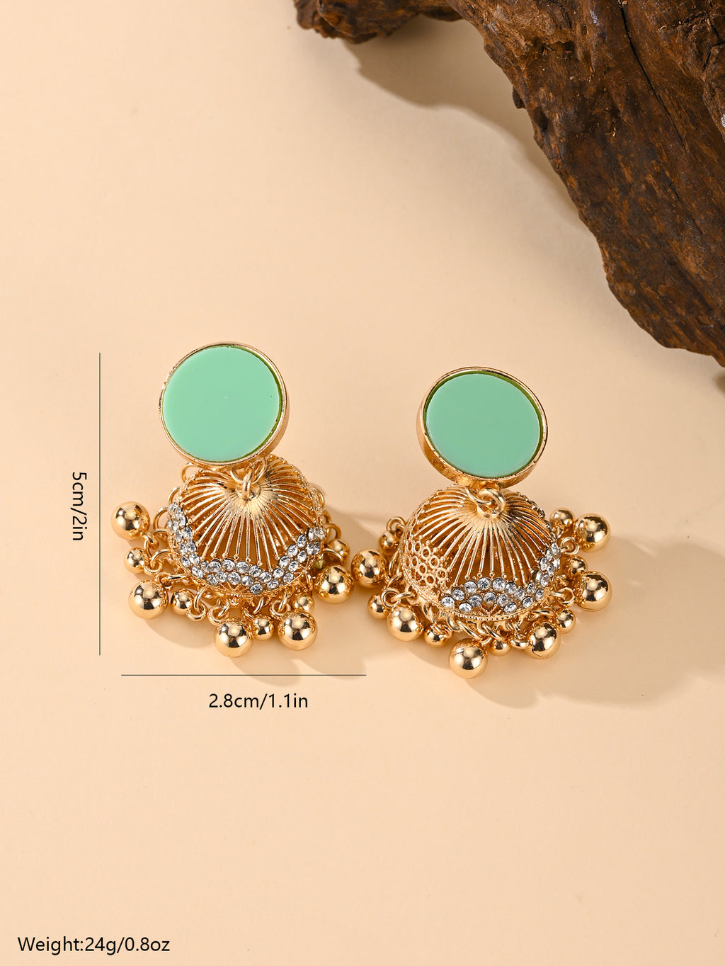 BB0024  Jhumka Earrings Ethnic Earrings Vintage Earrings