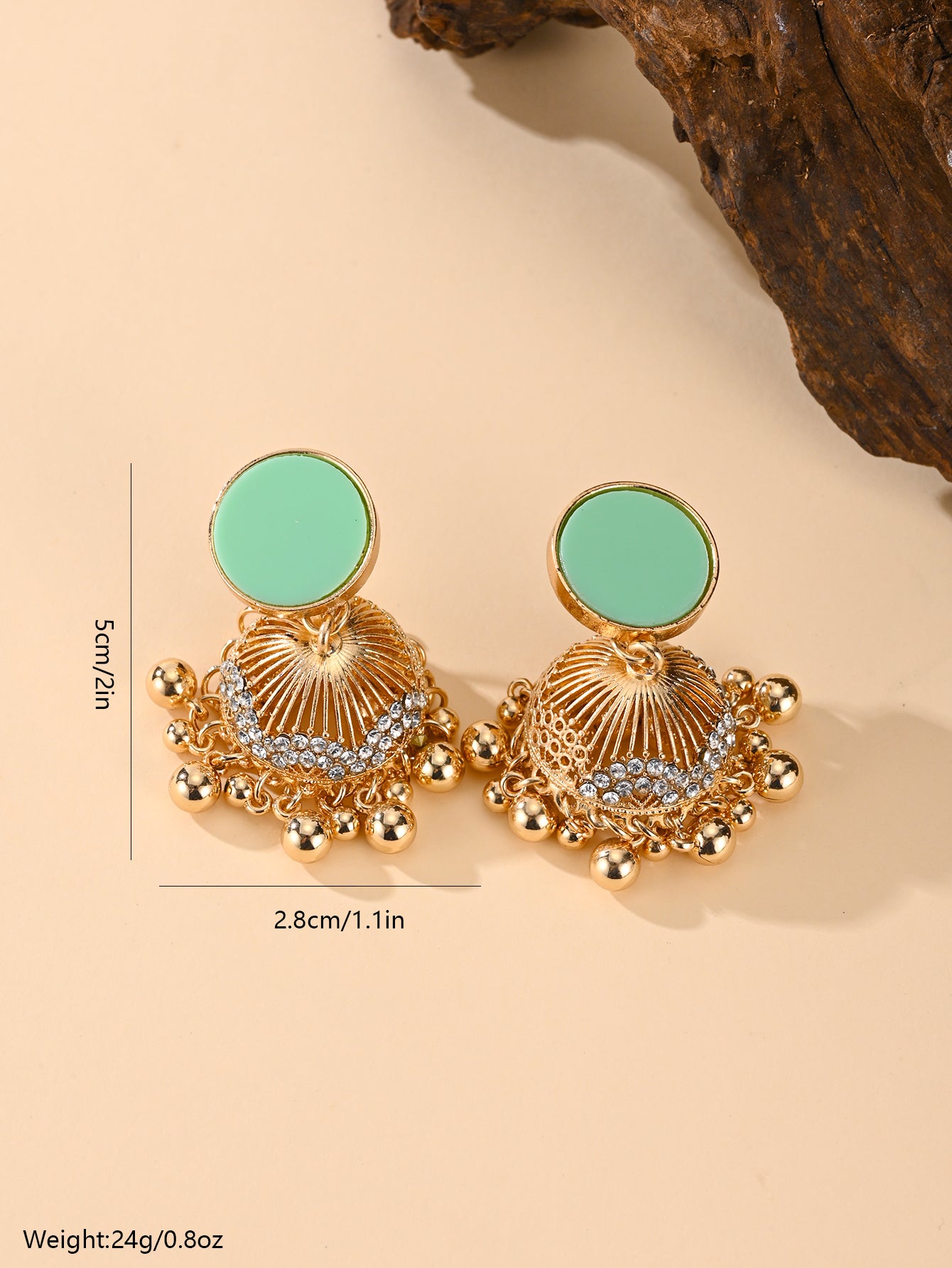 BB0024  Jhumka Earrings Ethnic Earrings Vintage Earrings