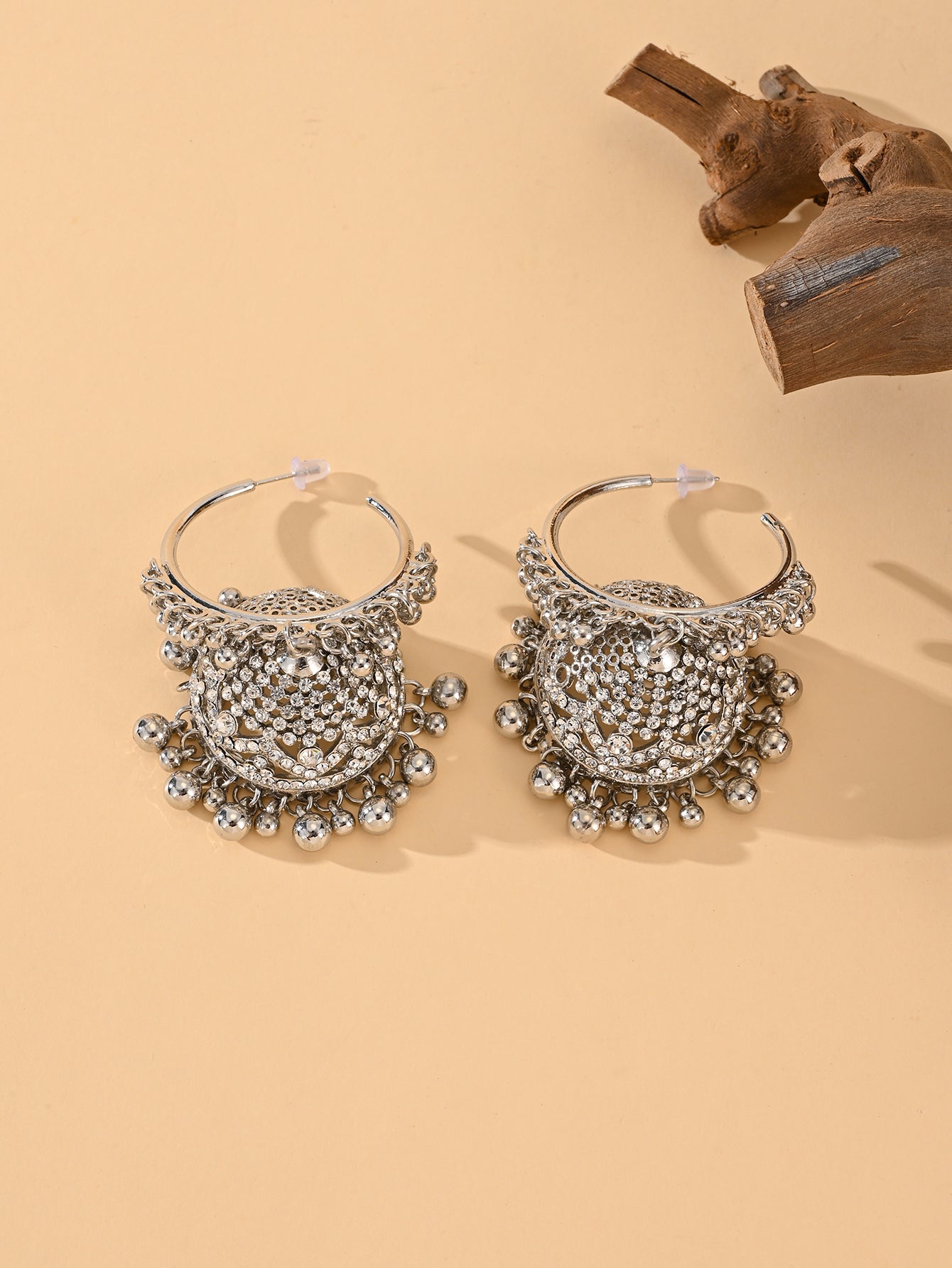 BB0026 Hoops Jhumka Earrings Ethnic Earrings Vintage Earrings