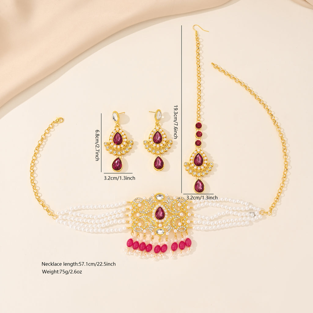 BB0061 Kundan Necklace set for outfits Jewelry set Chocker set for Woman