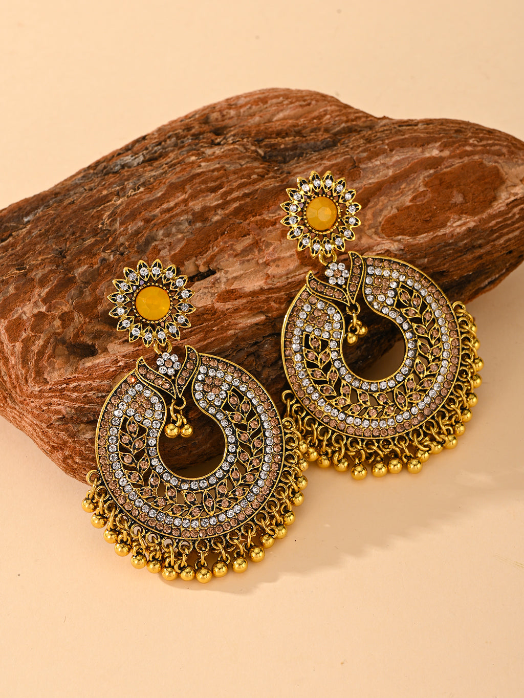 BB0027 Hoops Jhumka Earrings Ethnic Earrings Vintage Earrings