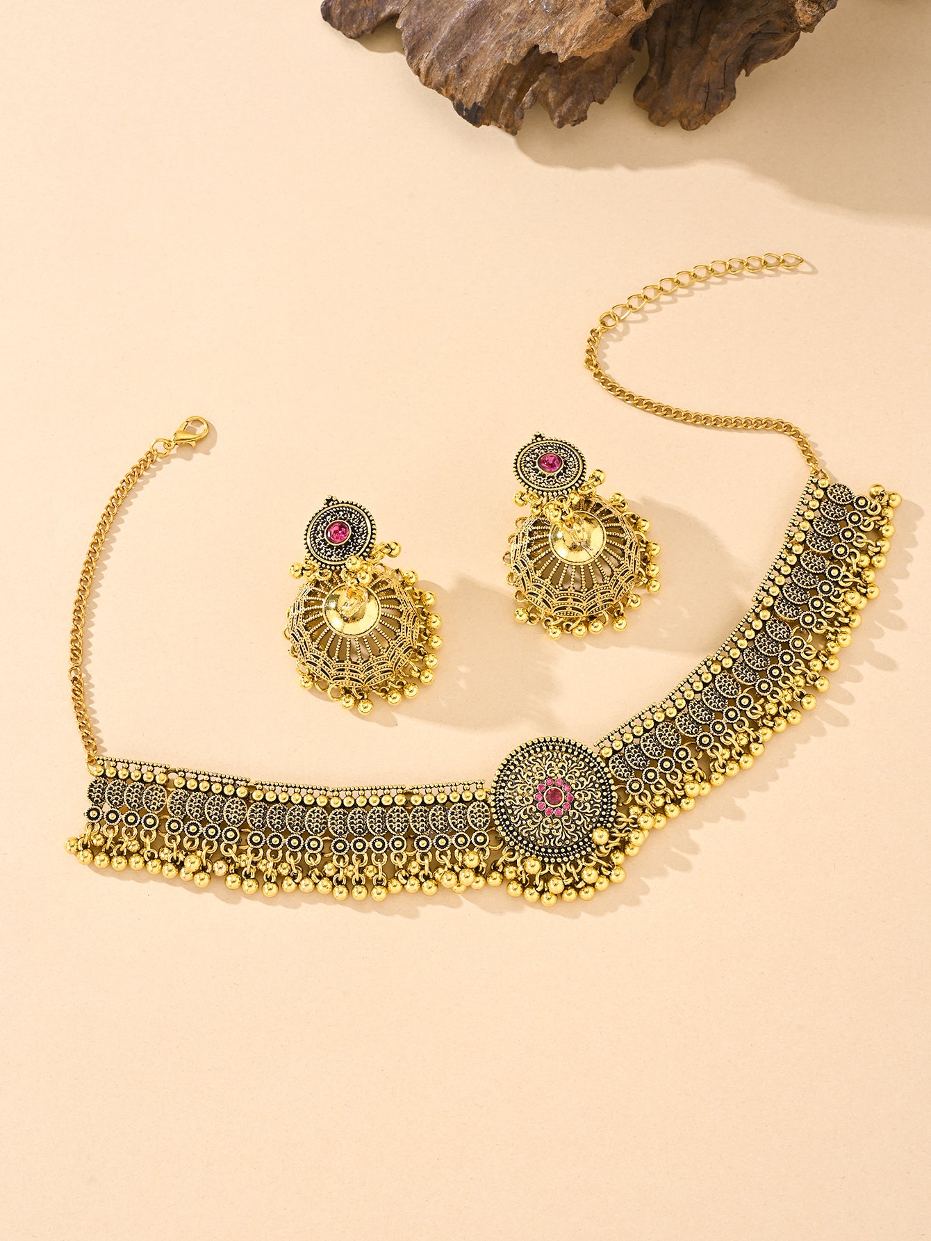 BB0064 Kundan Necklace set for outfits Jewelry set Chocker set for Woman
